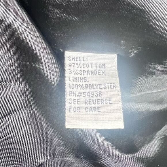 Black and white giraffe animal print trench coat size medium - Picture 8 of 8